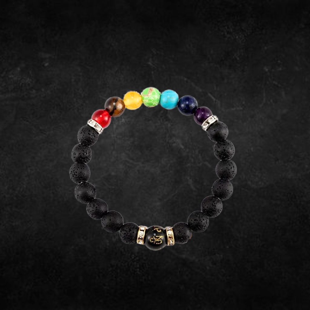 Lava Harmony Bracelet – Natural Volcanic Stone for Calm & Balance
