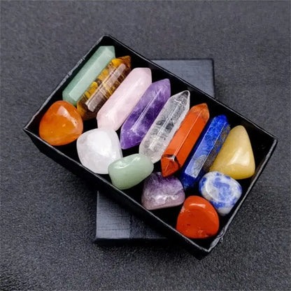 Zen Energy Crystal Healing Set – 14-Piece Chakra Collection