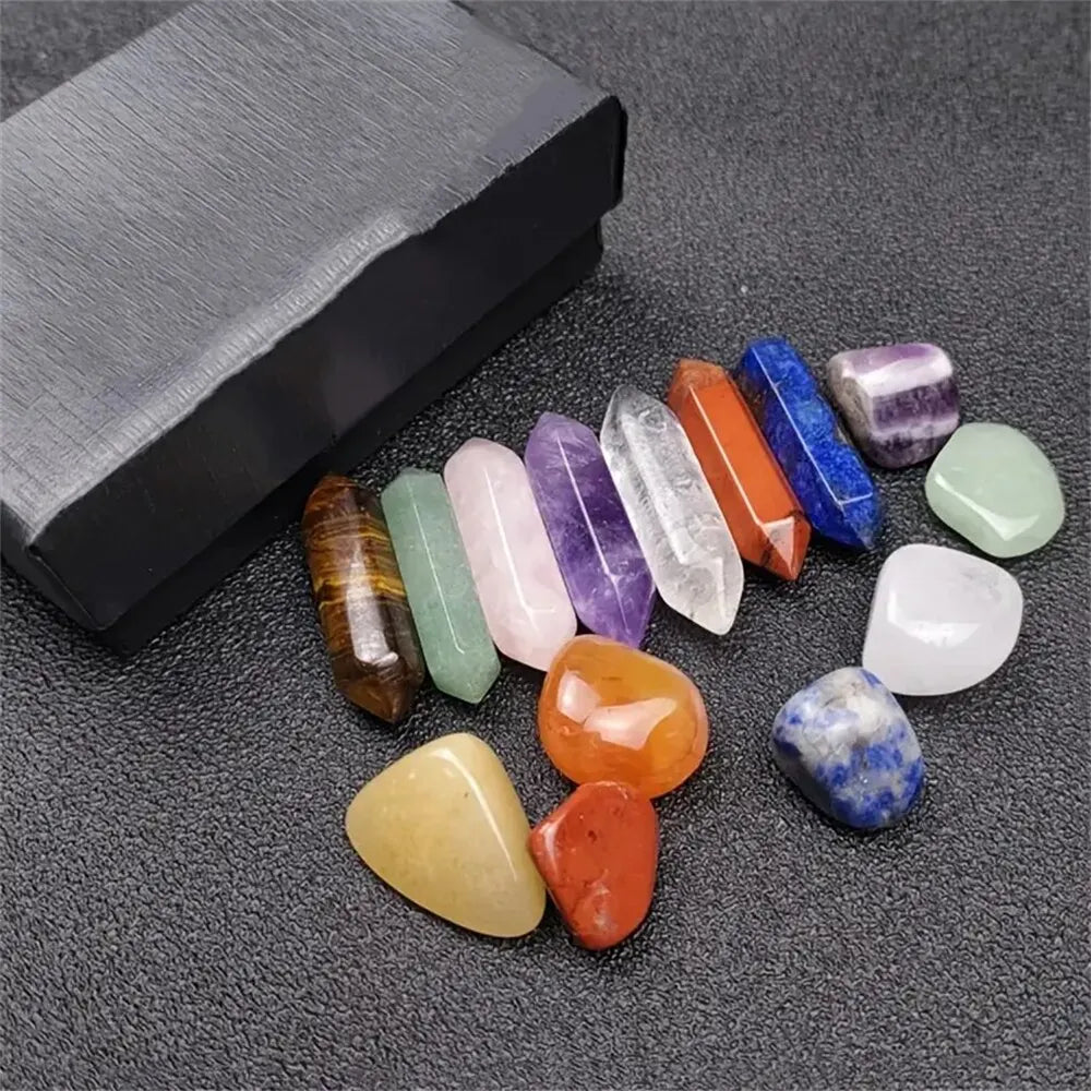 Zen Energy Crystal Healing Set – 14-Piece Chakra Collection