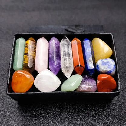 Zen Energy Crystal Healing Set – 14-Piece Chakra Collection