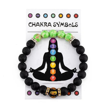 Lava Harmony Bracelet – Natural Volcanic Stone for Calm & Balance